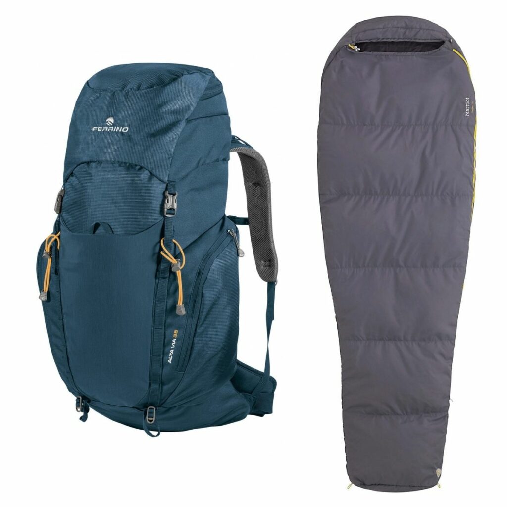 Kit cammini composto FERRINO + MARMOT