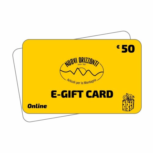 NUOVI ORIZZONTI e-Gift Card €50