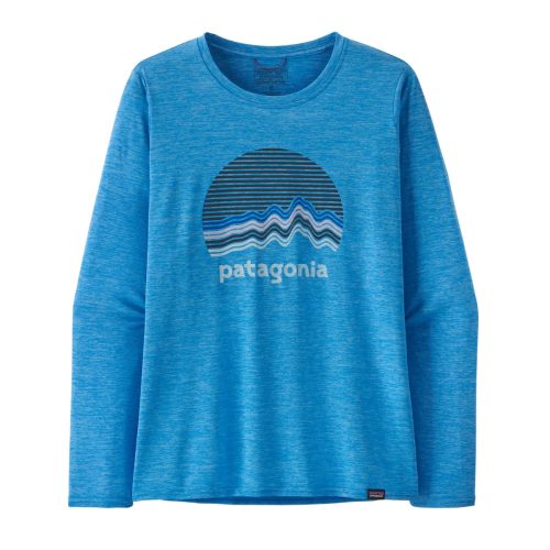 PATAGONIA Long-Sleeved Capilene Cool Daily Graphic Shirt Donna